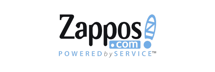 Zappos logo — a merchant supported by CloudStore AI